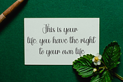 Writing | Script Font, a Handwritten Font by Scratchones (Thumbnail 3 of 9)