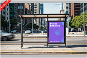 Bus Shelter Advertising Panel Mockup, a Product Mockup by Bruno's Shop (Thumbnail 1 of 3)