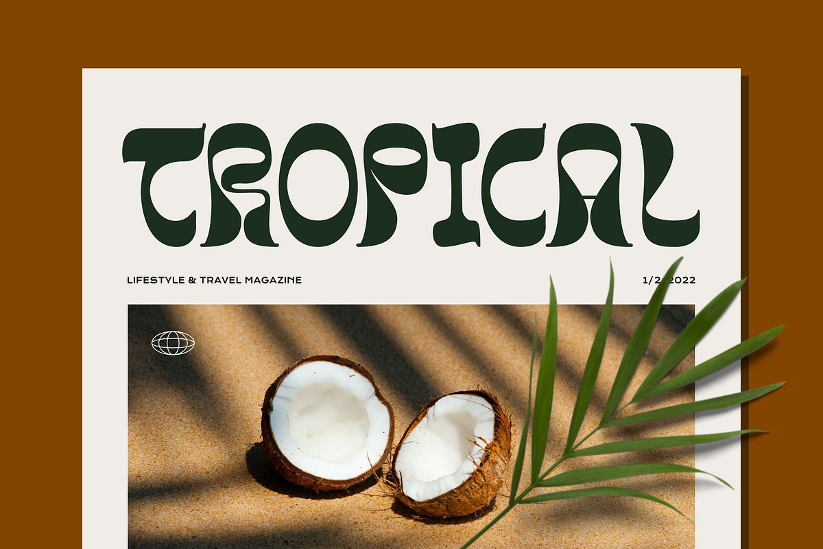 Tandsok - Experimental Display Font, a Serif Font by Imoodev (Photo 3 of 5)