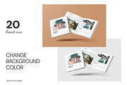 Square Magazine / Brochure Mockup, a Books & Magazine Mockup by Mockup Supper (Thumbnail 2 of 22)