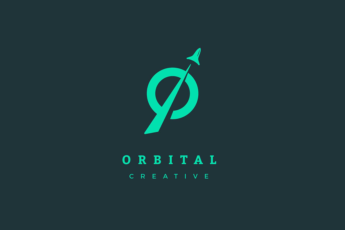 Rocket O letter logo, a Branding & Logo Template by Nues Design (Photo 1 of 3)