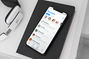iPhone X Mock-Up's, an iPhone Mockup by Dikarte.Store (Thumbnail 9 of 14)