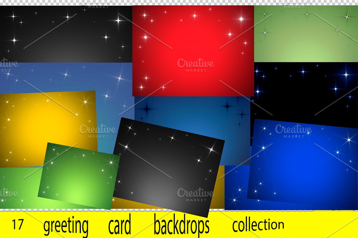 Christmas card background collection, an Invitation Template by ThreeDiCube (Photo 1 of 7)