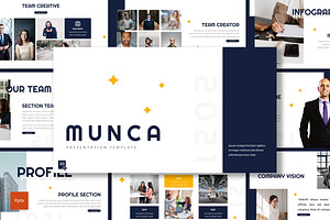 Munca - Powerpoint Template