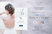 Stone Wedding Visual Kit. Canva., a Templates & Theme by Alisa Mikibith Art (Thumbnail 6 of 6)
