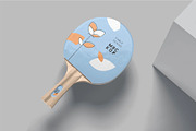 Table Tennis Racket Mockups, a Product Mockup by megostudi0 (Thumbnail 6 of 6)