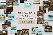 AIRBNB RENTAL INSTAGRAM POSTS, a Social Media Template by Daring Digies (Thumbnail 2 of 8)