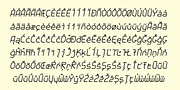 GalexicaMono, a Font by Ingrimayne Type (Thumbnail 7 of 7)