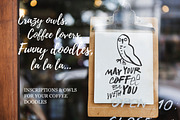 7 Crazy Doodle Owls, a Food Illustration by bartamarabara (Thumbnail 4 of 4)