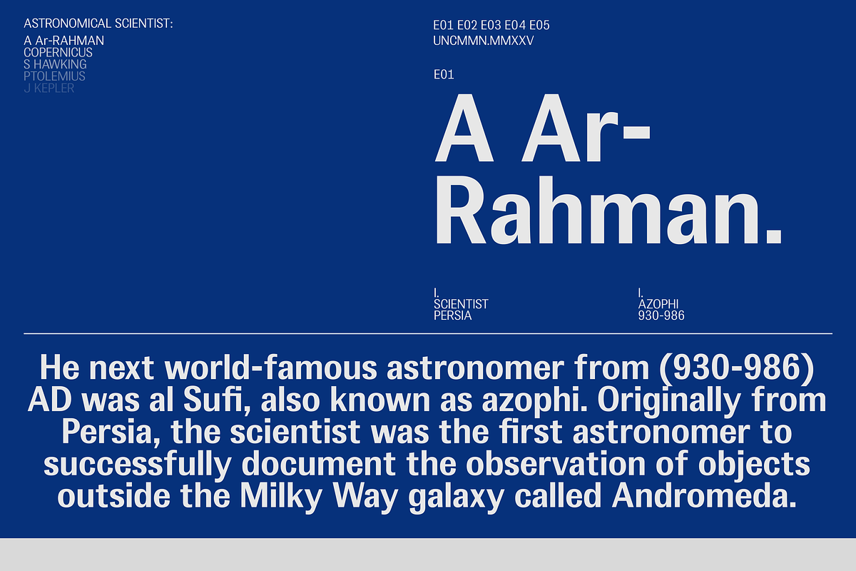Uncmmn Produkt - 6 style Sans Serif, a Sans Serif Font by Kotivoro (Photo 16 of 17)