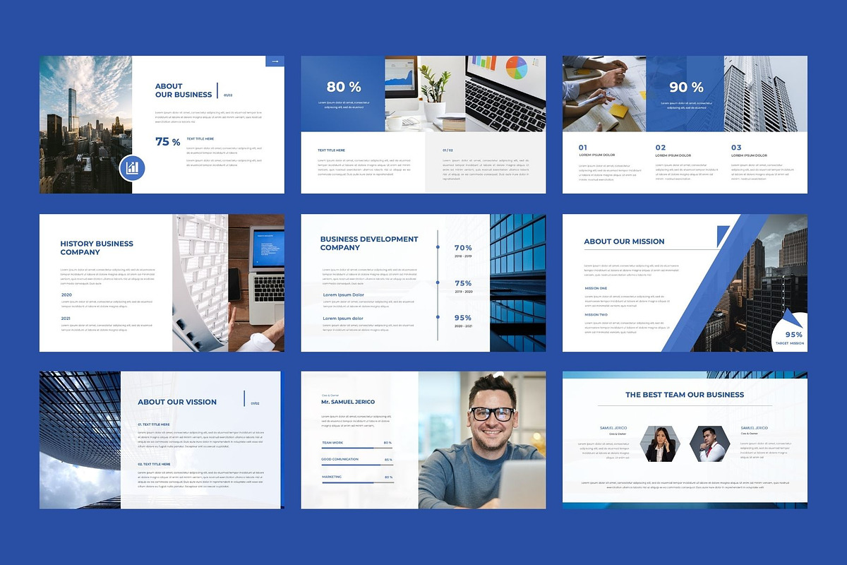 BUSINESS Presentation PowerPoint, a Presentation Template by Rizki Herdian (Photo 3 of 6)