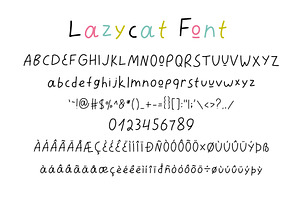 Lazycat Kids Font