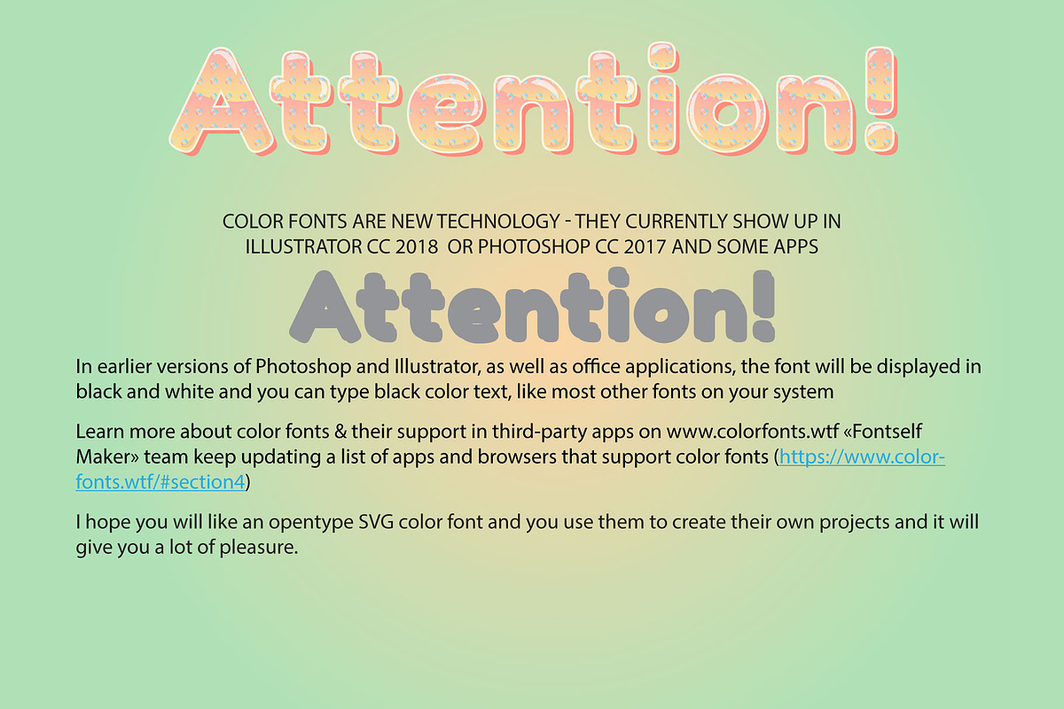 Lolly color cute cartoon font, a Sans Serif Font by Zimages (Photo 5 of 8)