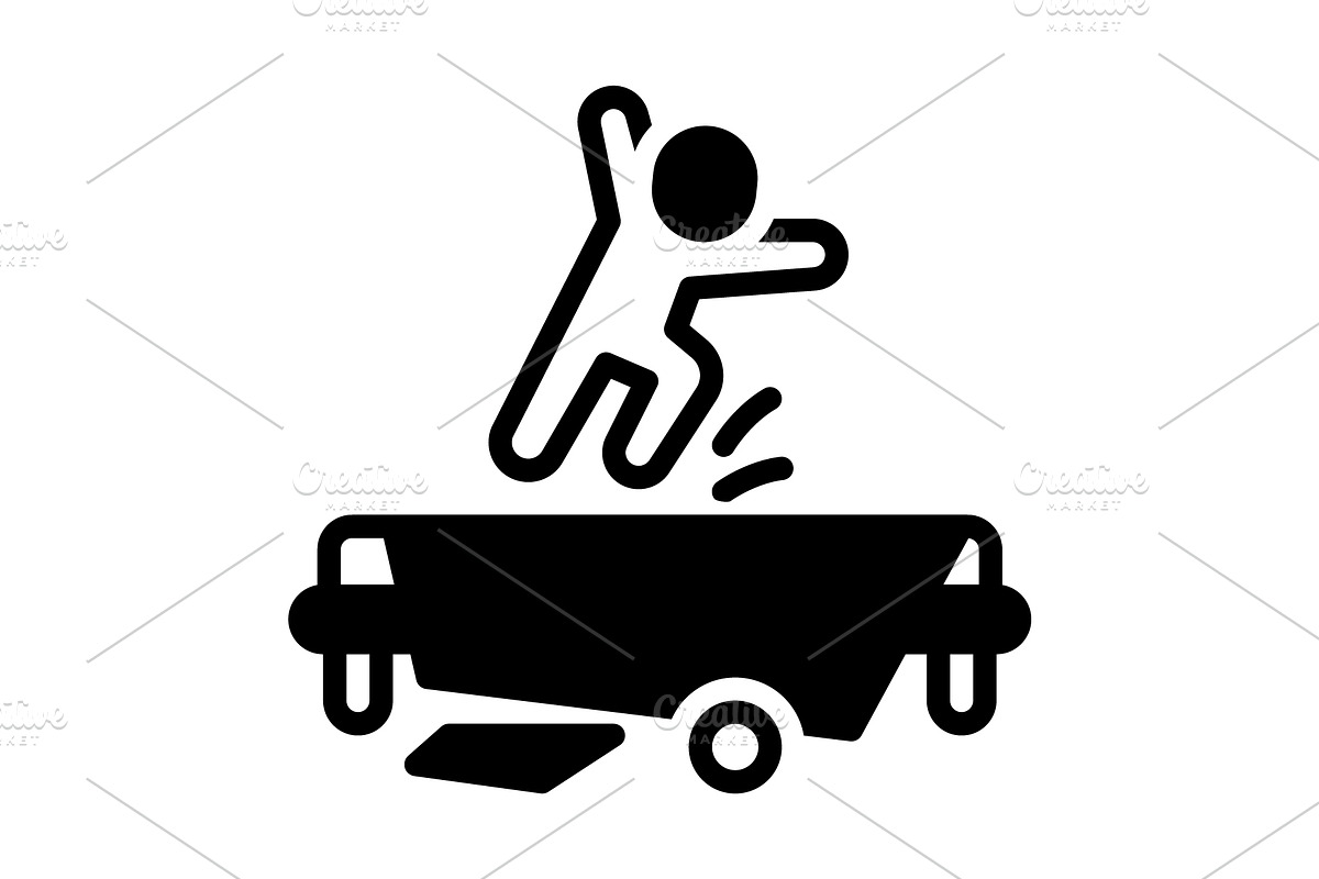 Naughty impish solid icon, a Solid Icon by Creative priyanka