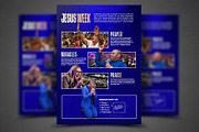 Church Poster design Instagram Templ, a Social Media Template by church flyer templates (Thumbnail 1 of 4)