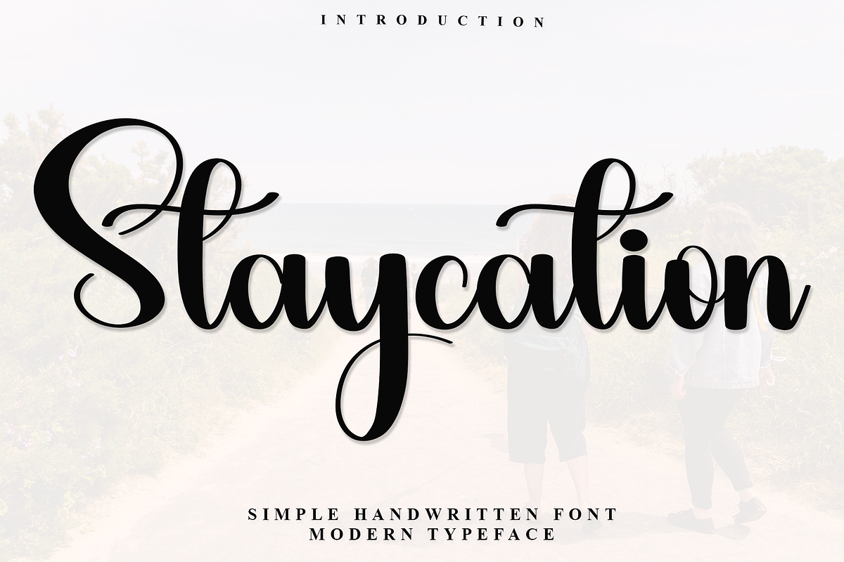 Staycation, a Handwritten Font by FreshTypeINK (Photo 1 of 7)