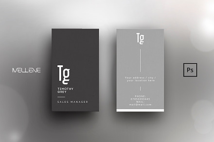 Business Card template for Photoshop