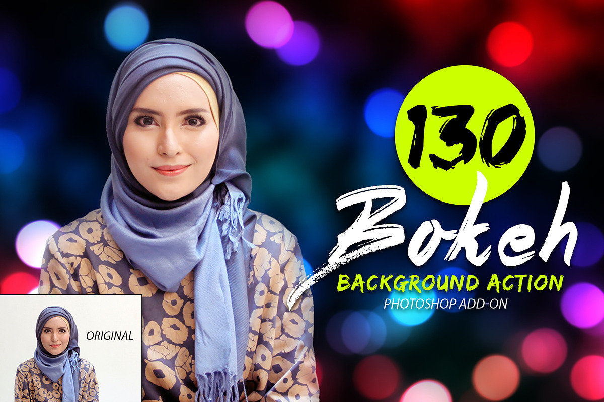 130 Bokeh Photoshop Action, an Action Add-On by yantodesign (Photo 3 of 6)