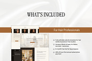 Hair Salon Website Template, a Squarespace Template by Pretty Boss Designs (Thumbnail 2 of 6)
