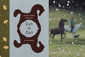 Cut It Out - Cutout Paper Overlays, a Texture Graphic by alonahaidash