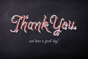 Bright calligraphy PSD Font, a Script Font by Gleb Guralnyk (Thumbnail 5 of 5)