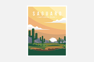 Saguaro National Park Poster