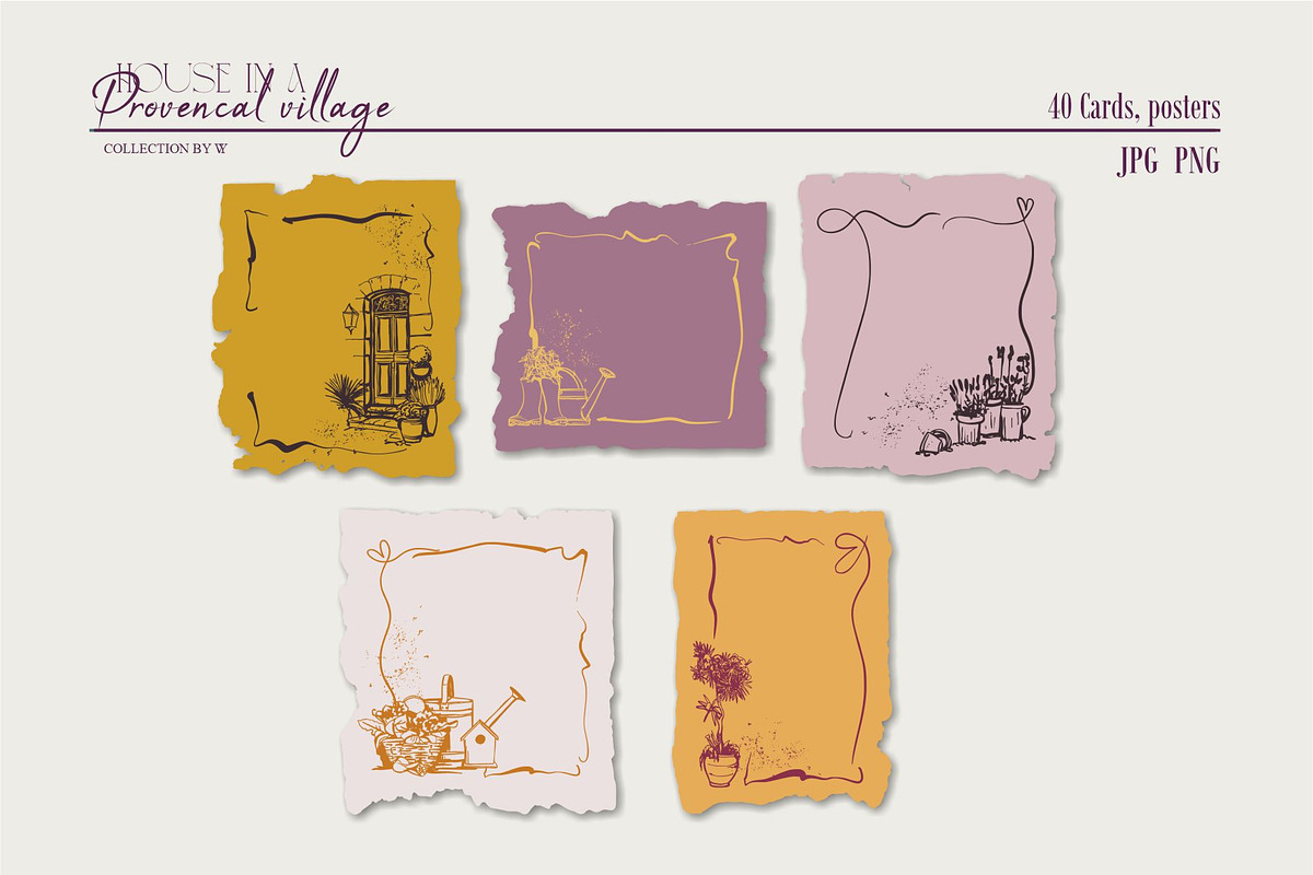 House in a Provençal village, an Object Graphic by Collection by VY (Photo 7 of 13)