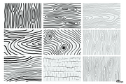 Wood Texture Vector, a Texture Graphic by Pyopo (Thumbnail 3 of 5)