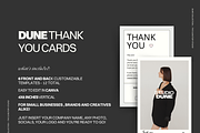 Dune Thank you card insert template, a Flyer Template by The Curatory Studio (Thumbnail 4 of 4)
