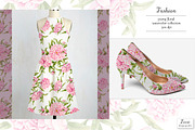 Peony Bloom Pattern & Motifs, a Pattern Graphic by Zeesi Design Garden (Thumbnail 6 of 11)