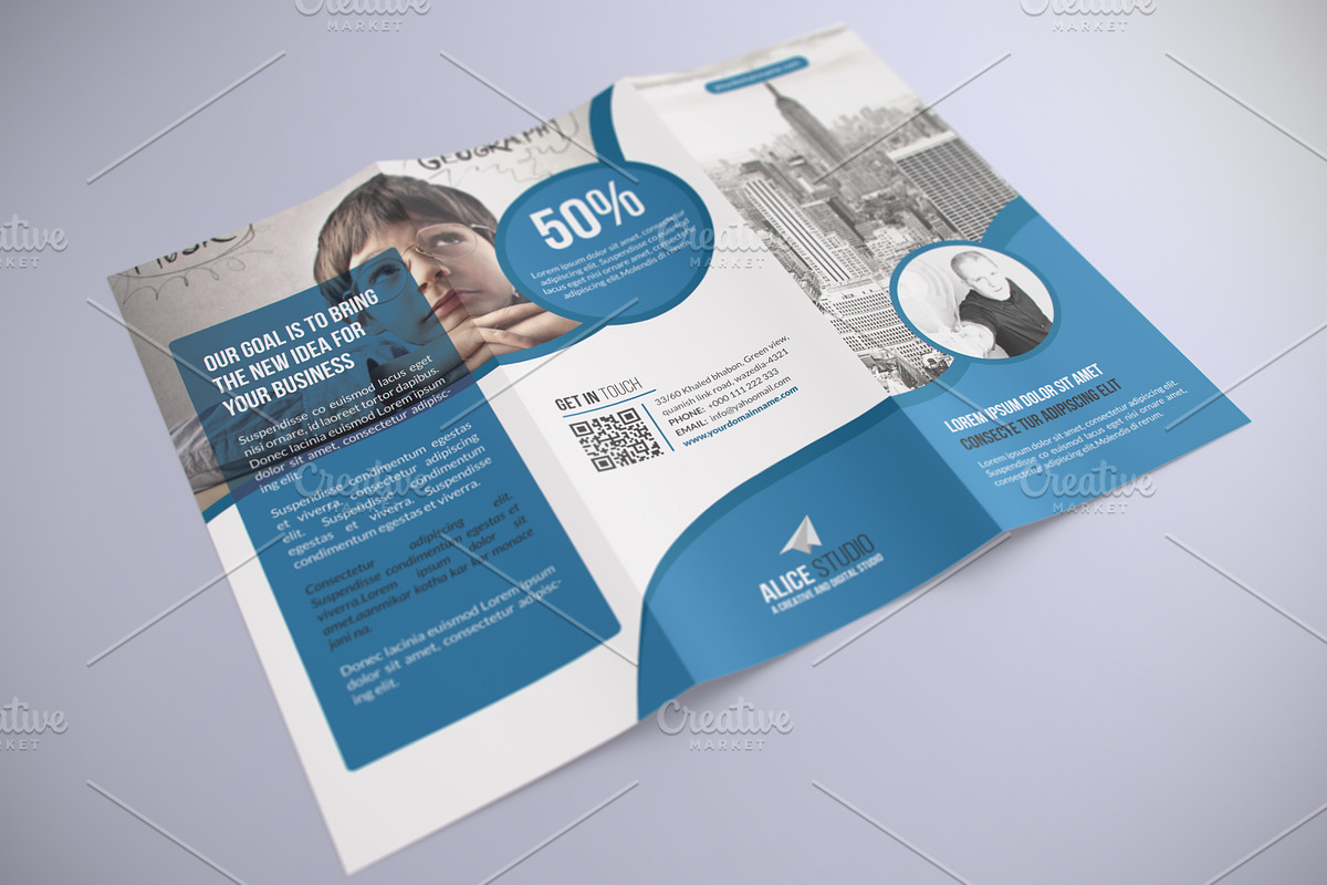 Trifold Brochure Template, a Brochure Template by Alice_s (Photo 7 of 9)