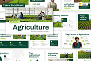 The power Agriculture Google Slides, a Presentation Template by Loin Studio (Thumbnail 1 of 4)