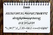 Bonata | Handmade Font, a Script Font by Angelo Knf | Anko Studio (Thumbnail 6 of 6)