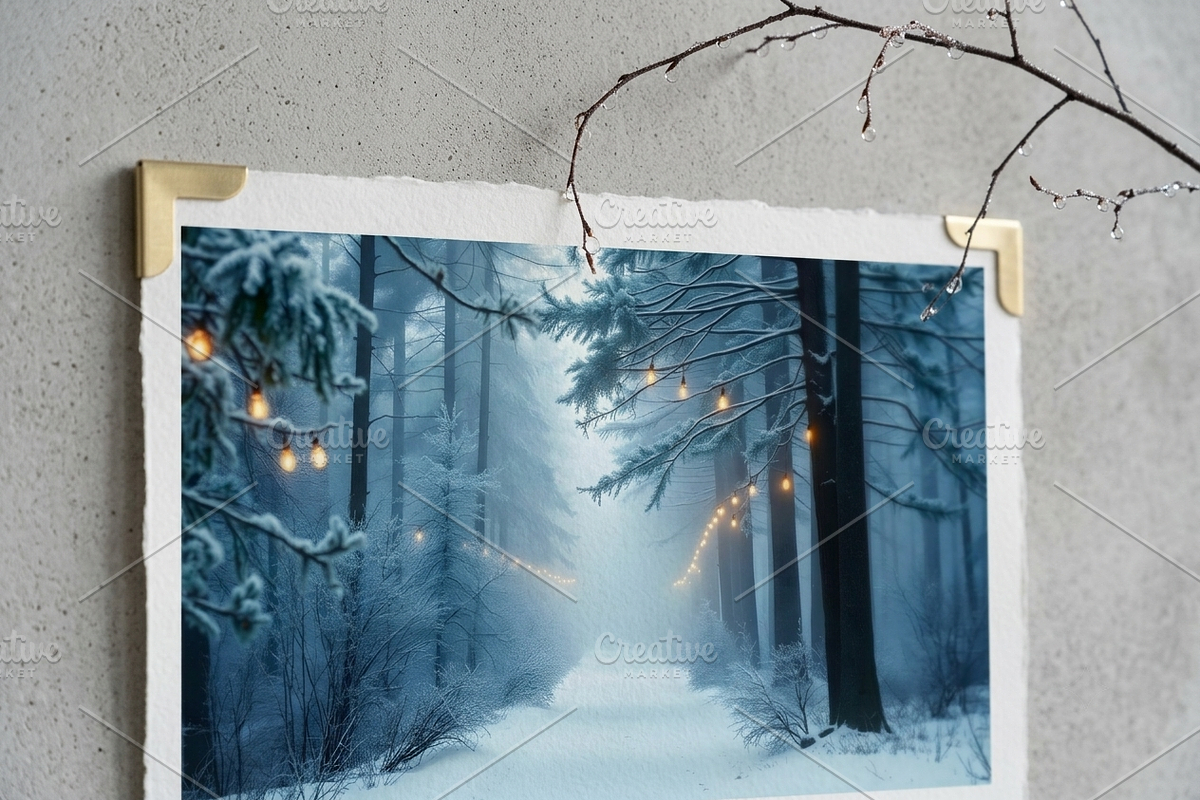 Winter Wonderland Path | Stock Photo, a Holiday Photo by Aura Canyon HQ (Photo 5 of 7)