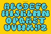 Napblow Graffiti Font, a Blackletter Font by madeDeduk (Thumbnail 2 of 8)