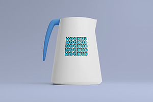 Kettle Sticker Mockup