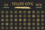 Flower Icons, a Duotone Icon by Brickclay (Thumbnail 1 of 6)