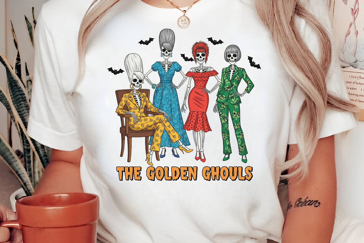 The Golden Ghouls Girls Halloween, an Illustration by Craft Nest (Photo 2 of 7)