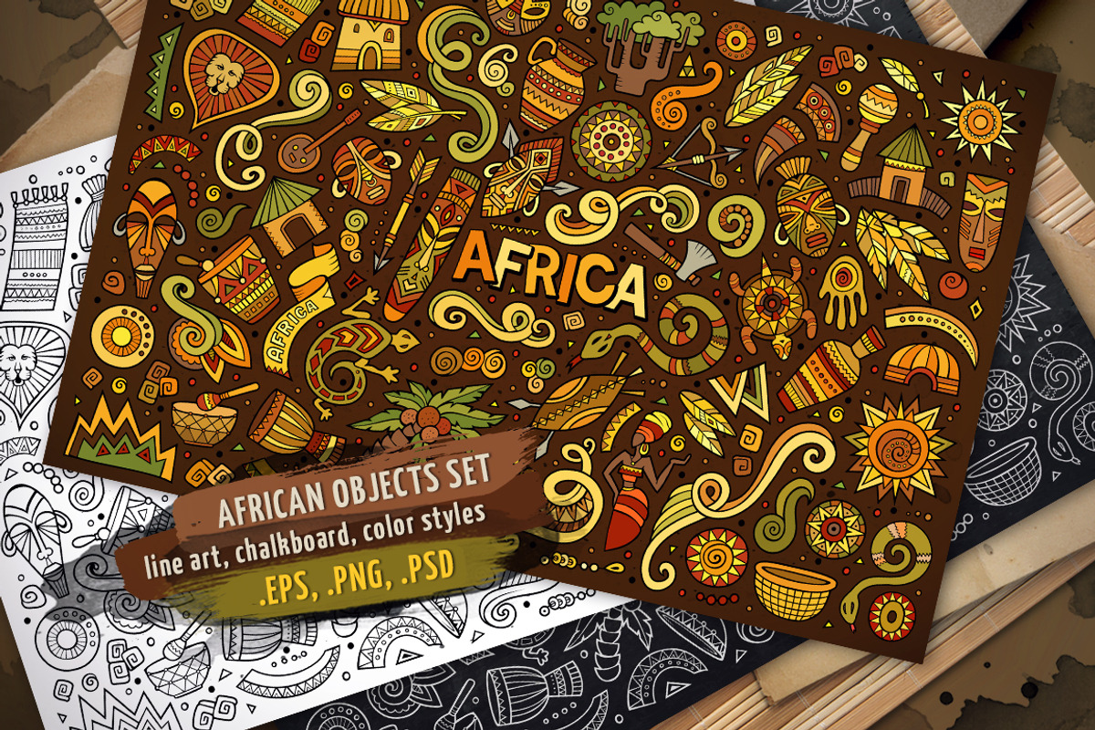 Gigantic Objects Bundle/ Part 2, a Decorative Illustration by BALABOLKA (Photo 18 of 21)