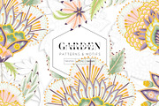 Royal Chintz Garden - Luxury Prints!, a Pattern Graphic by Pink Linen (Thumbnail 1 of 15)