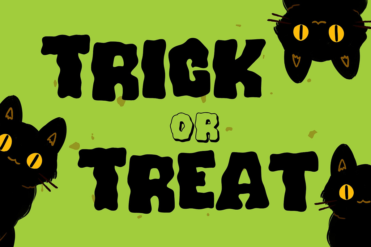 Sticky Scream - Halloween Font, a Font by Arendxstudio (Photo 9 of 12)