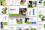 Marki - Digital Marketing GSlides, a Presentation Template by Fit-tee (Thumbnail 1 of 6)