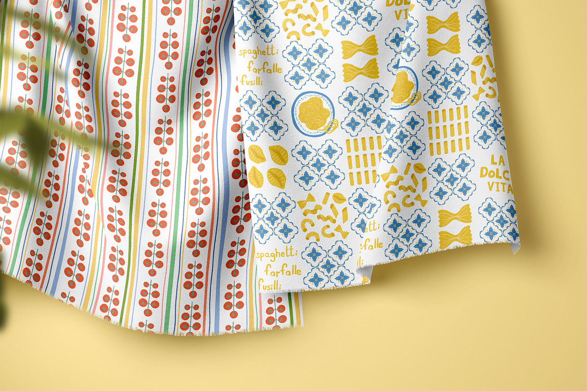Italian summer - Dolce Vita pattern, a Pattern Graphic by Tani Kuzminka (Photo 21 of 29)