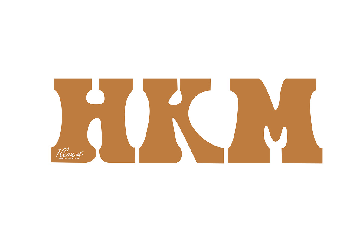 Hippie Qolam | Psychedelic Typeface, a Slab Serif Font by Illousa (Photo 2 of 8)