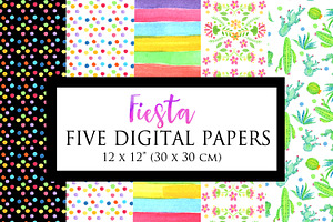 Fiesta Clip Art Kit