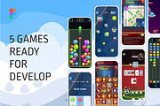 5 games, an App Template by Shoppie (Thumbnail 1 of 6)