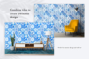AZULEJOS. Part II. Watercolor tiles, a Decorative Illustration by Liliia Polos Illustration (Thumbnail 7 of 12)
