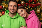 Couple Hoodie JPG Mockup Pack 400, a Hoody Mockup by KennedyStudio (Thumbnail 11 of 14)