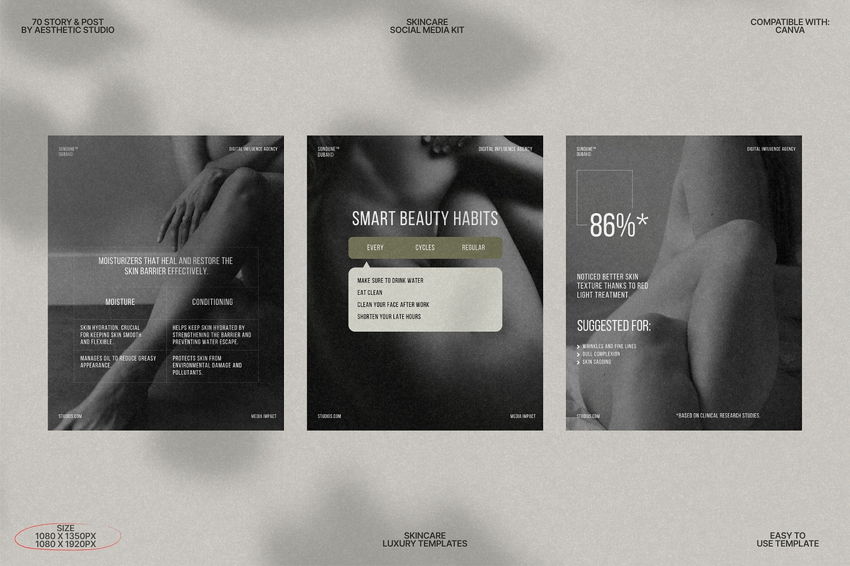Canva Kit for Skincare Brands preview 8