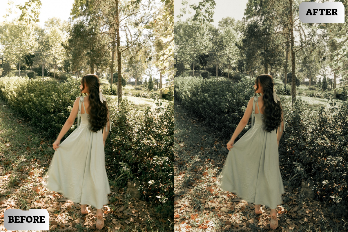 Grainy Green Lightroom Presets, a Preset Add-On by ARTSYNO (Photo 2 of 4)